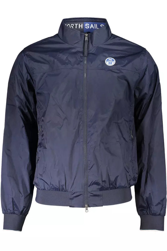 North Sails Eco-Conscious Blue Nylon Jacket for Men