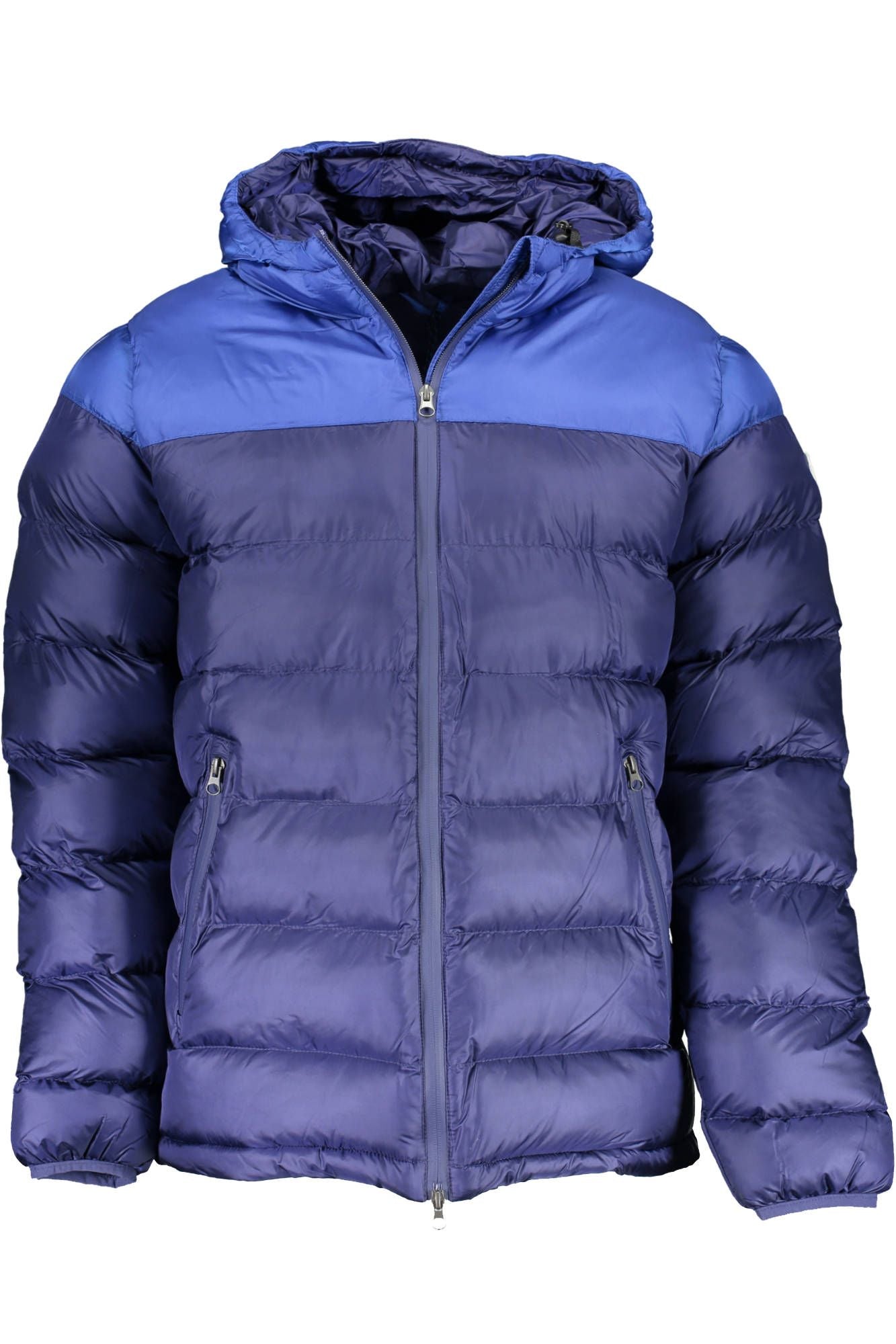 North Sails Chic Padded Blue Jacket with Hood for Men