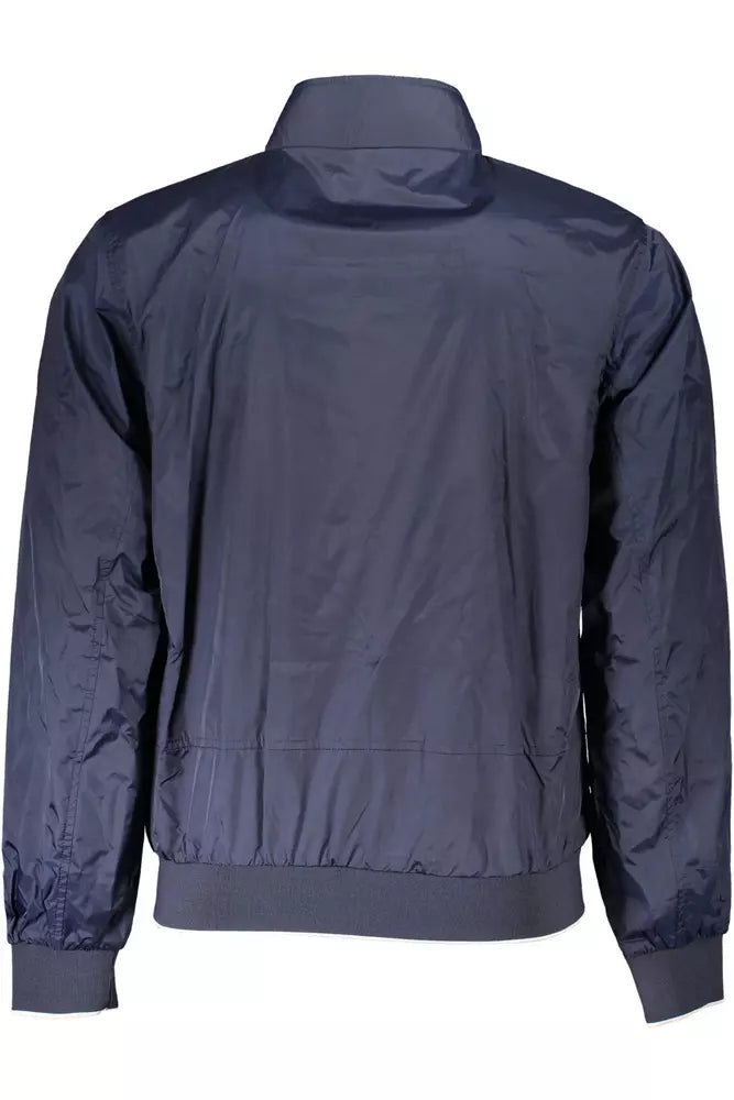 North Sails Eco-Conscious Blue Nylon Jacket for Men