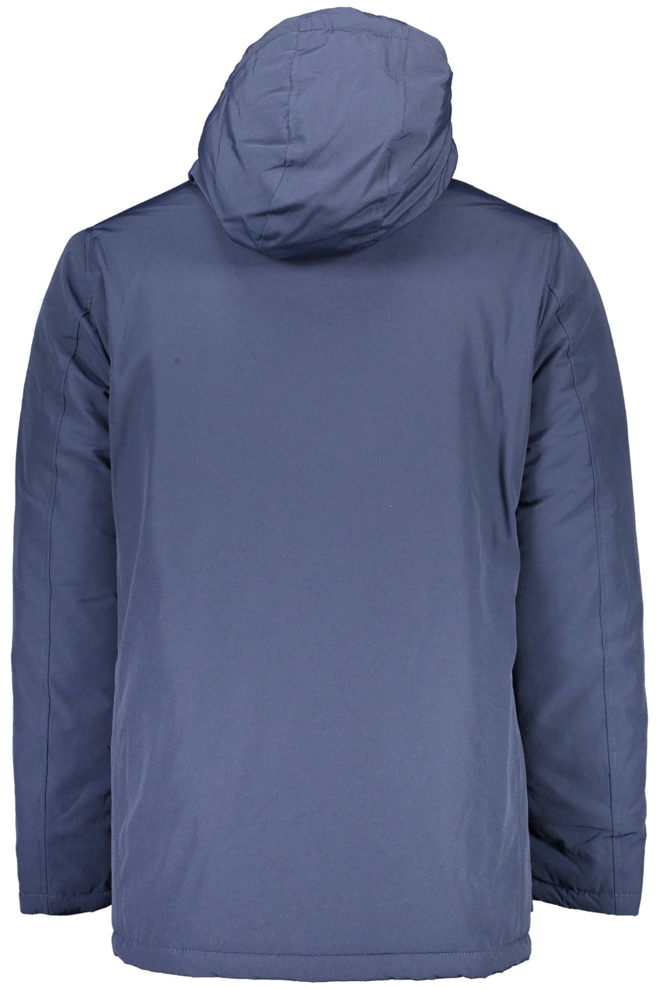 North Sails Sleek Nautical Hooded Jacket in Blue