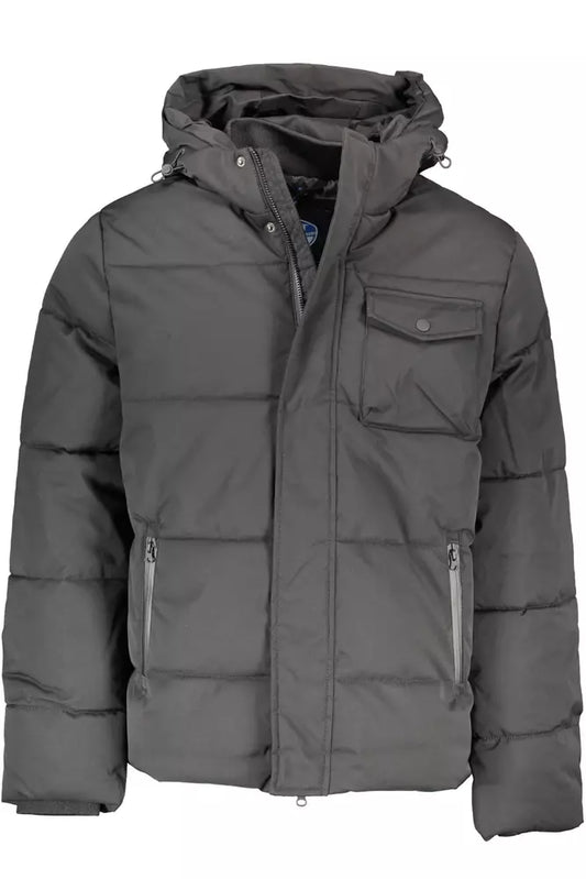 North Sails Contrast Detail Hooded Jacket for Men