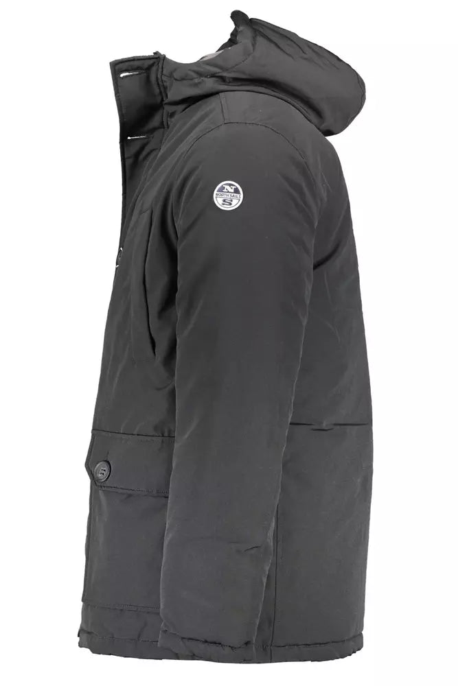 North Sails Sleek Long-Sleeved Padded Parka with Hood