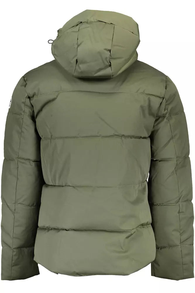 North Sails Elegant Green Hooded Men's Jacket