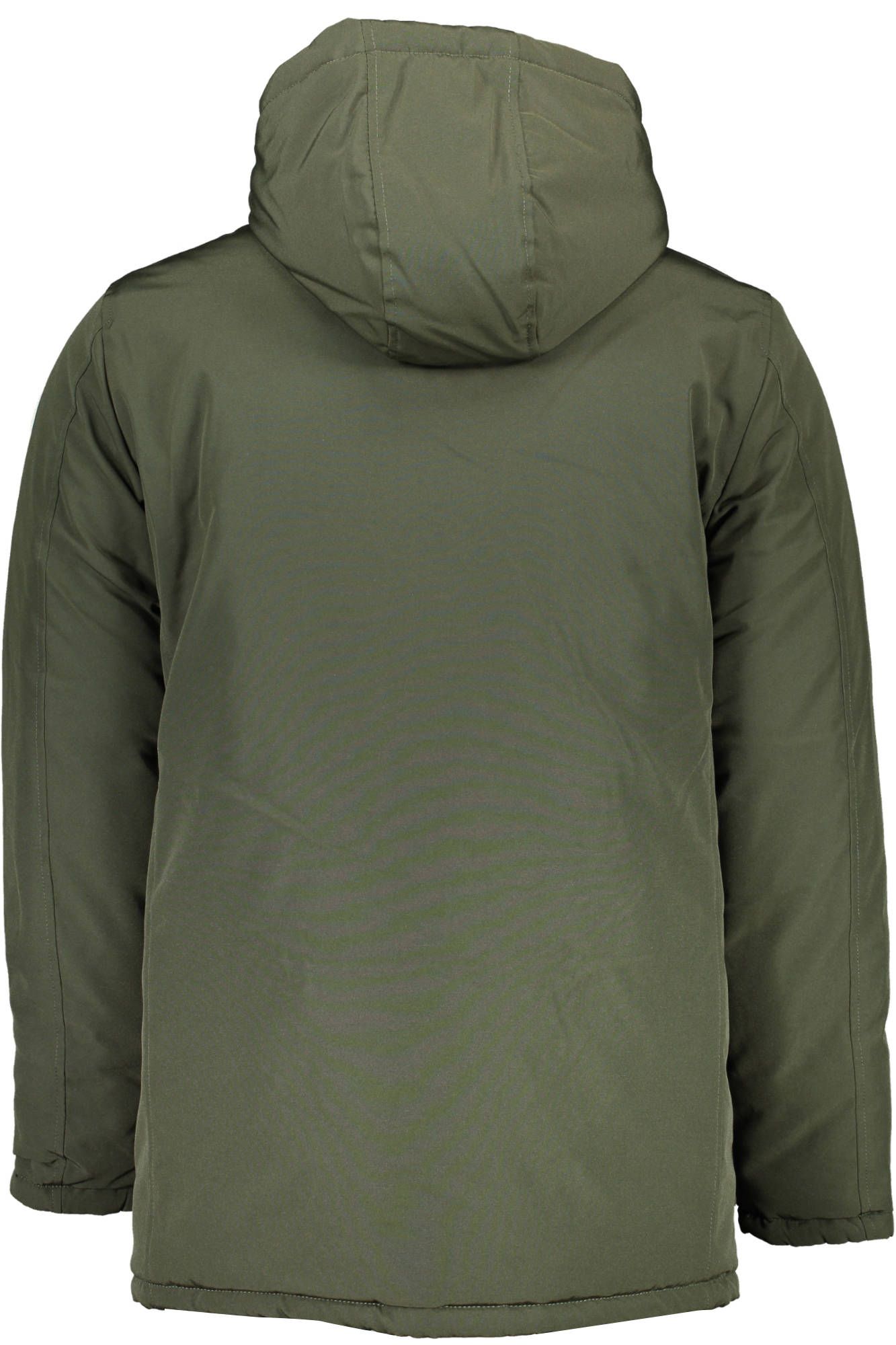 North Sails Green Cotton Parka with Ample Pockets