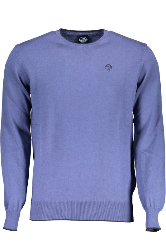 North Sails Chic Crew-Neck Shirt with Contrasting Embroidery