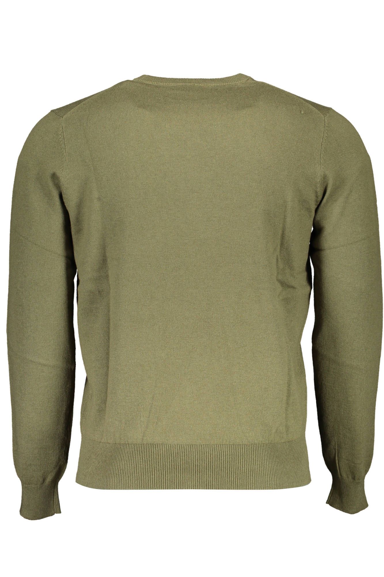 North Sails Eco-Conscious Green Wool Blend Shirt