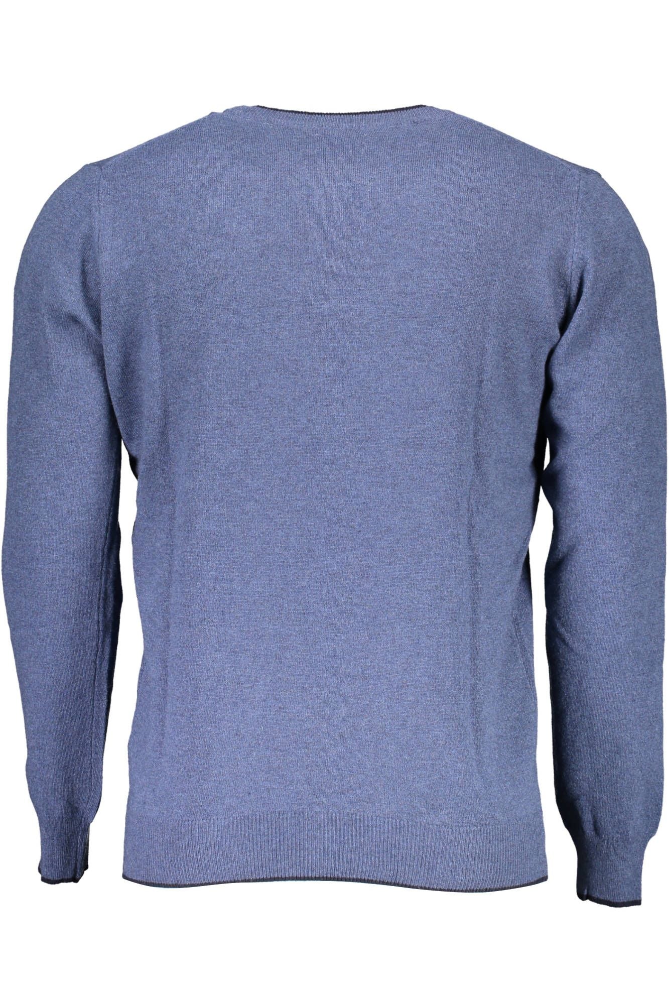 North Sails Chic Blue Sweater with Embroidered Details