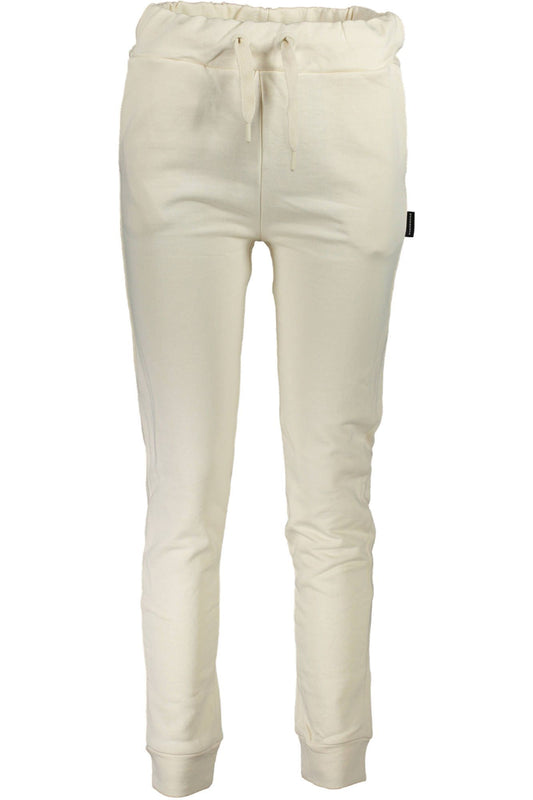 North Sails Elegant White Sporty Trousers with Ankle Cuffs