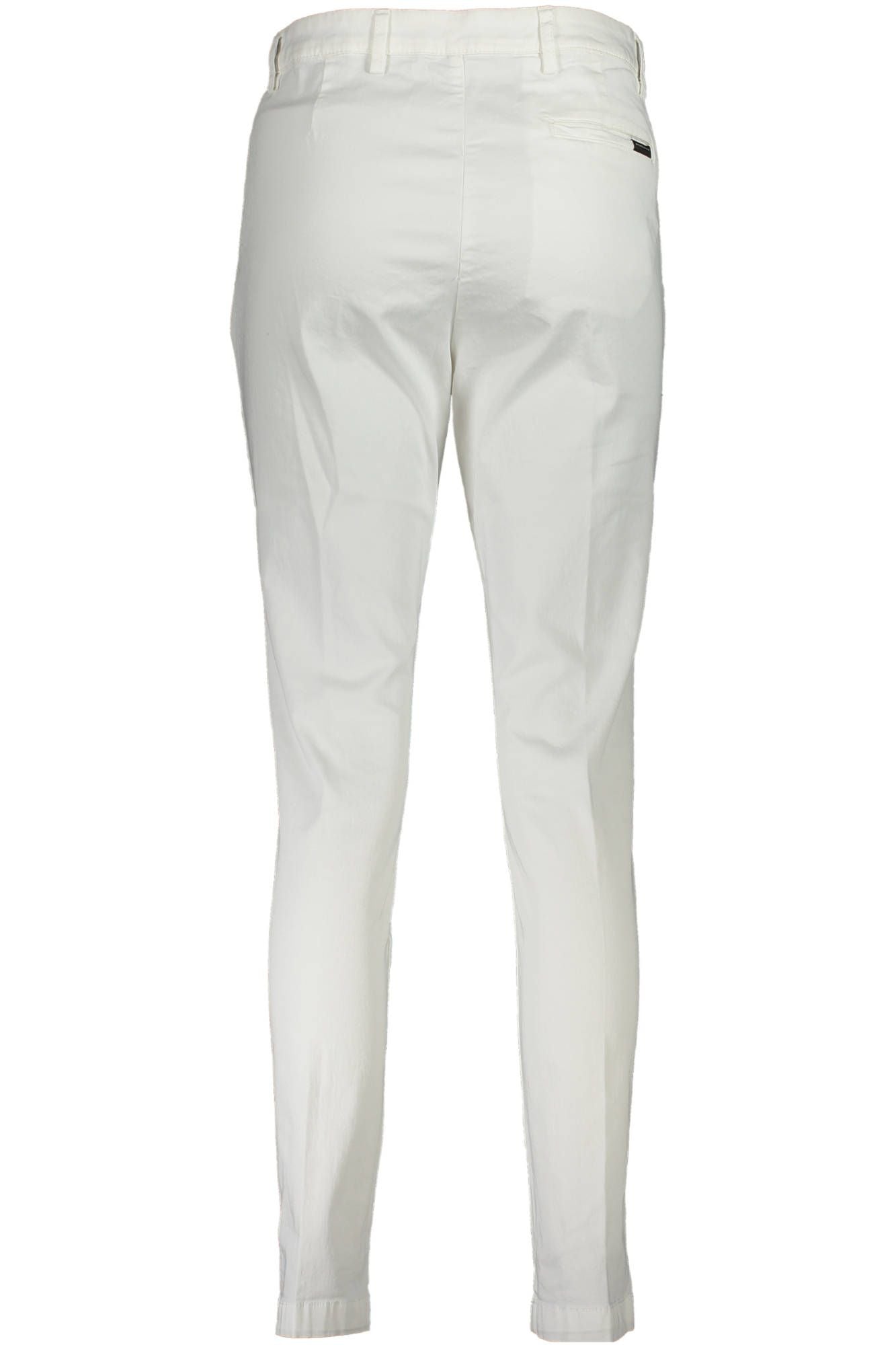 North Sails Chic White Organic Cotton Trousers