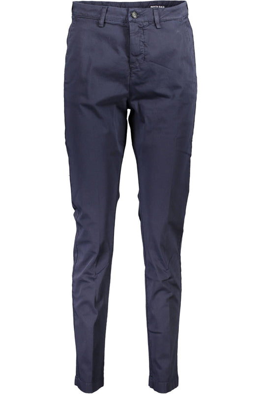 North Sails Chic Organic Cotton Trousers with Logo Detail