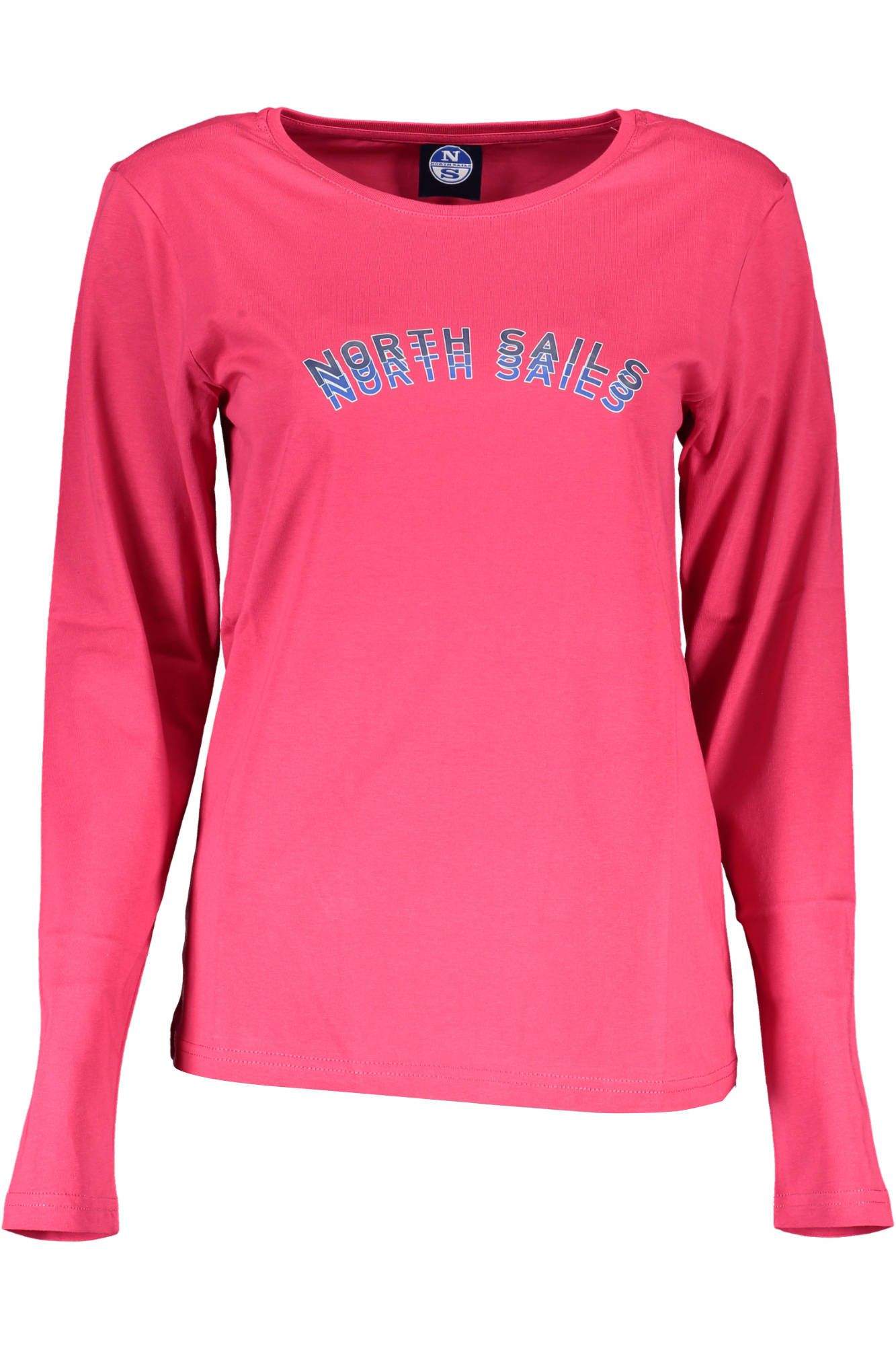 North Sails Chic Pink Round Neck Long Sleeve Tee