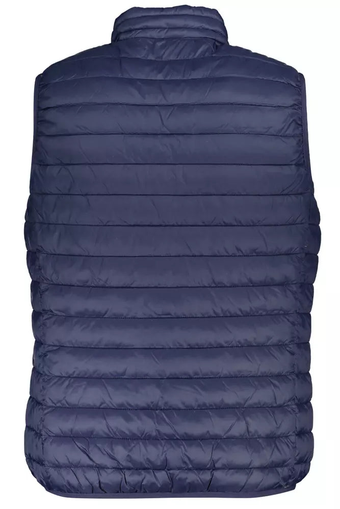 Norway 1963 Sleek Sleeveless Down Vest in Blue