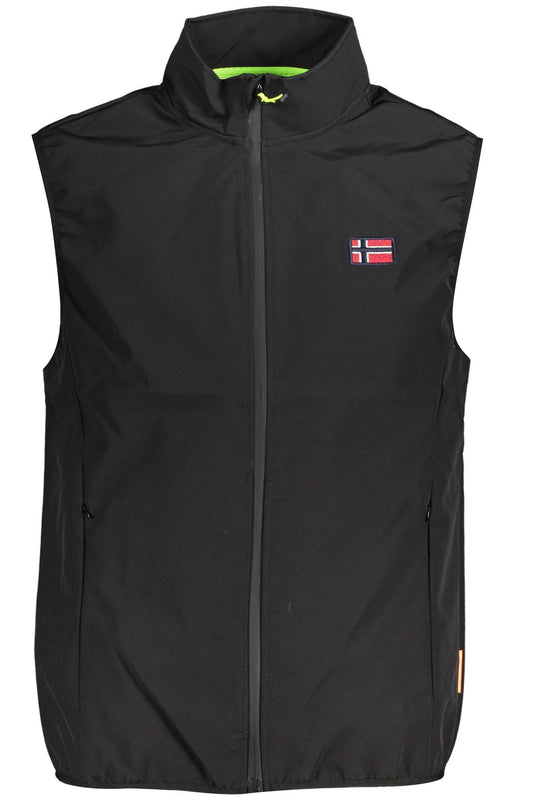 Norway 1963 Sleek Sleeveless Black Soft Shell Vest