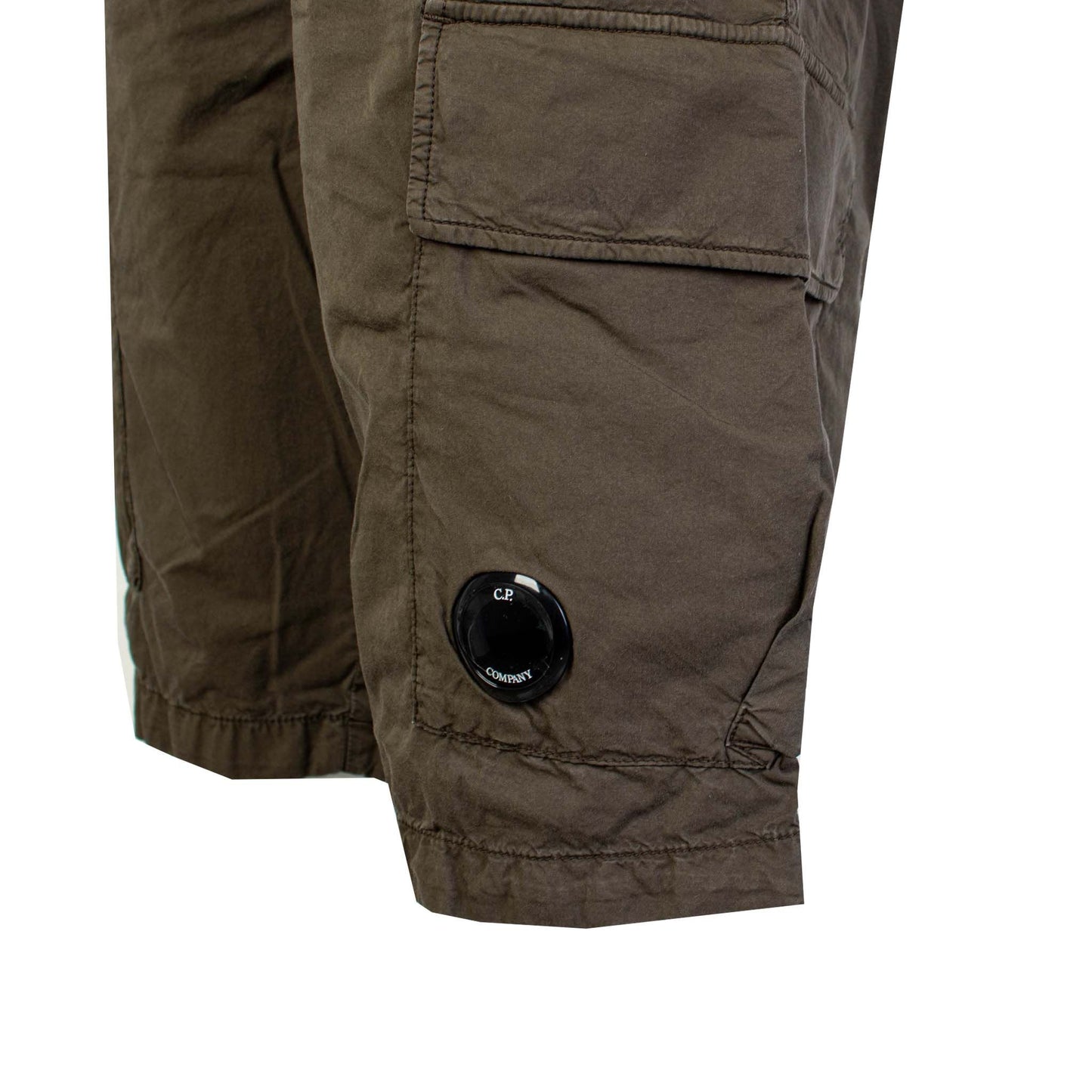 C.P. Company Sophisticated Green Cotton Bermuda Shorts