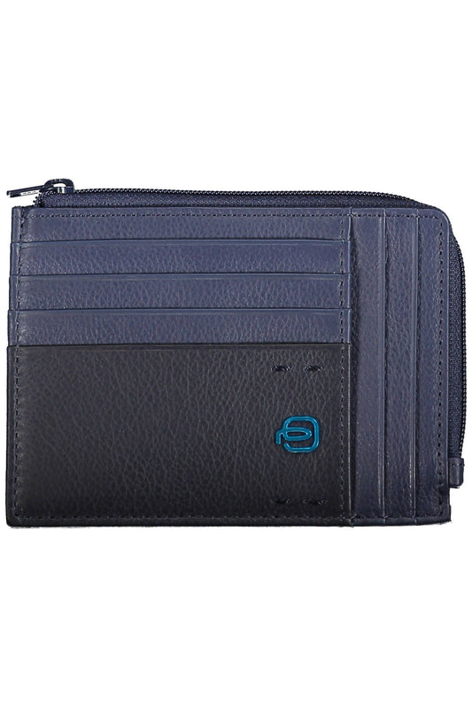 Piquadro Refined Leather Card Holder with RFID Blocker