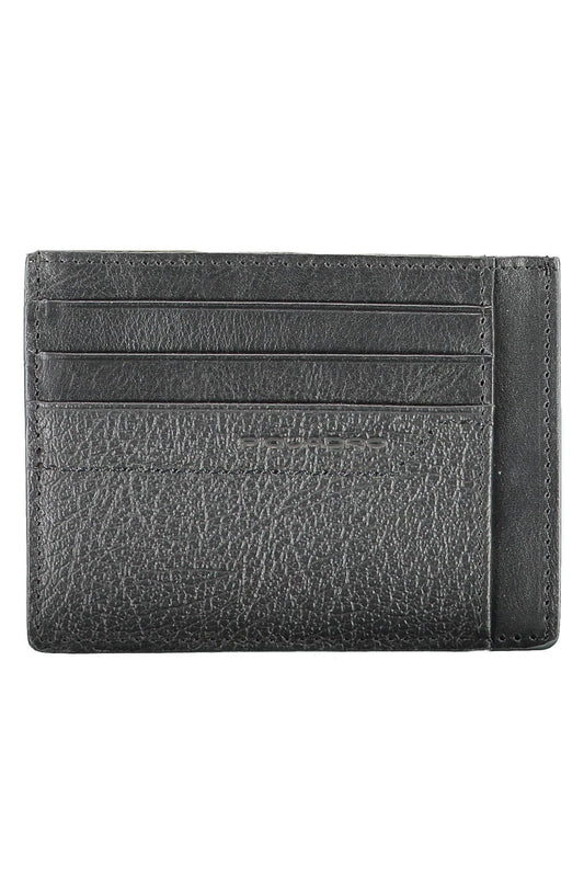 Piquadro Sleek Leather Card Holder with RFID Block