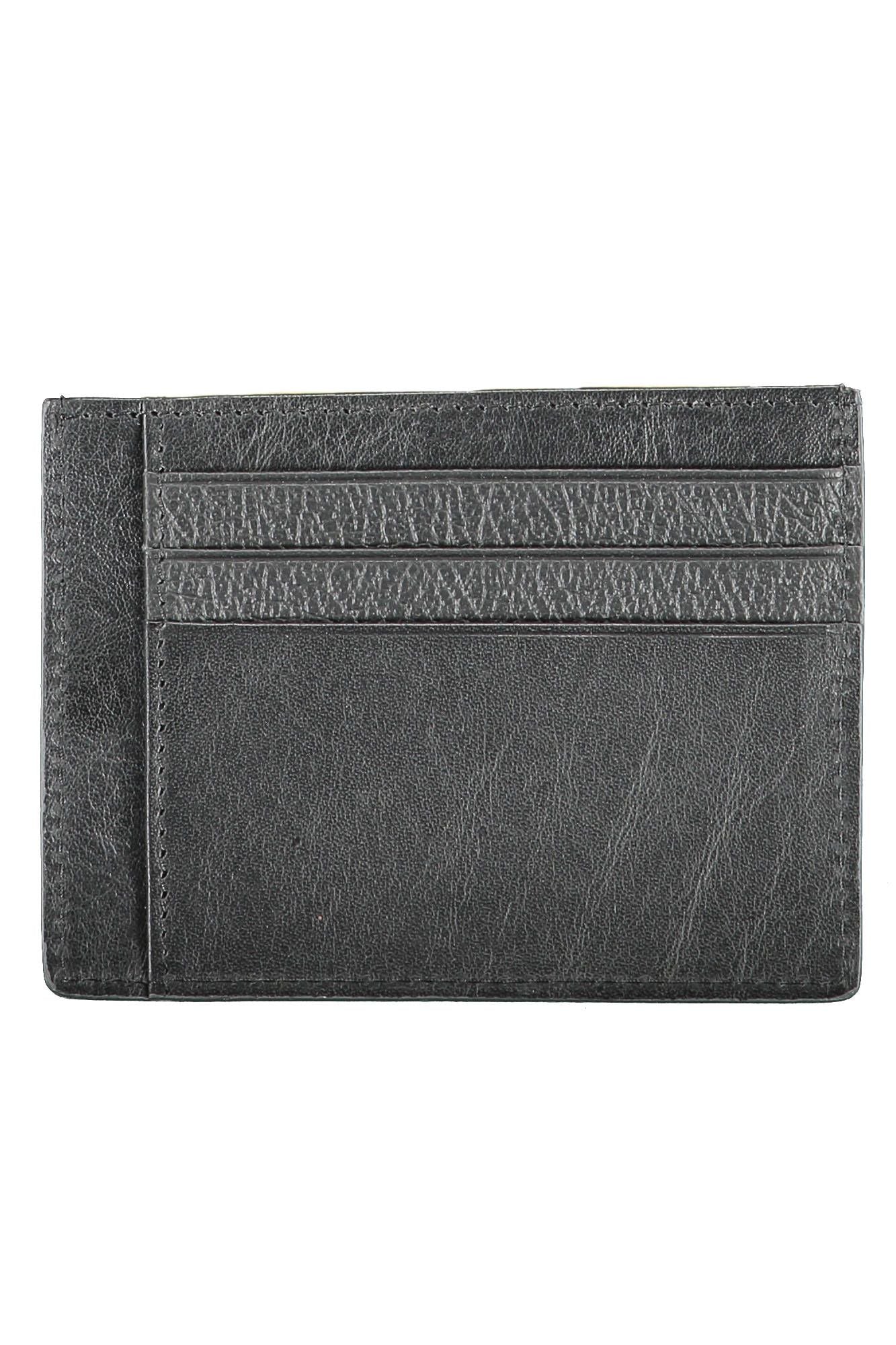 Piquadro Sleek Leather Card Holder with RFID Block