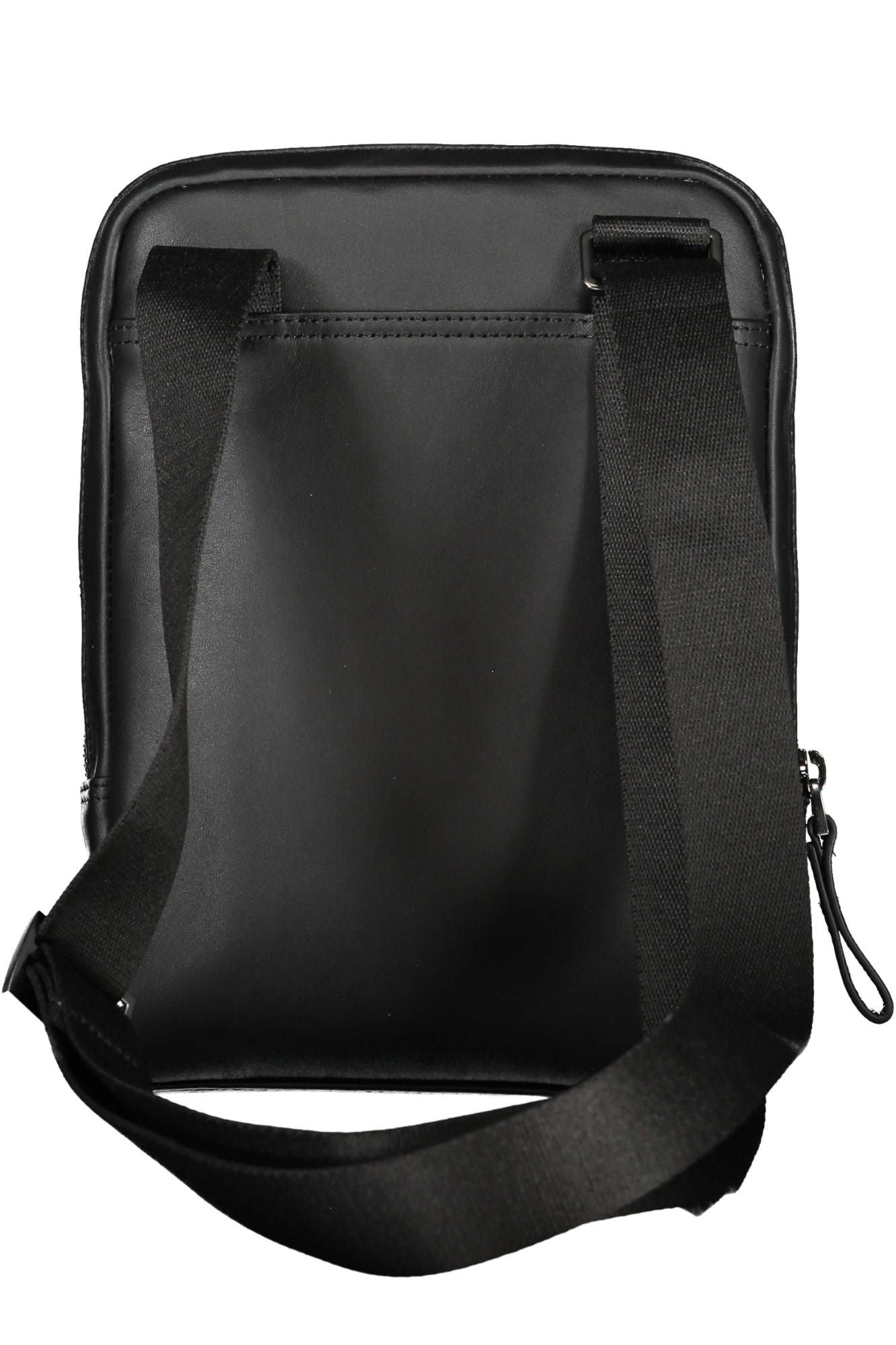 Piquadro Elegant Black Leather Shoulder Bag