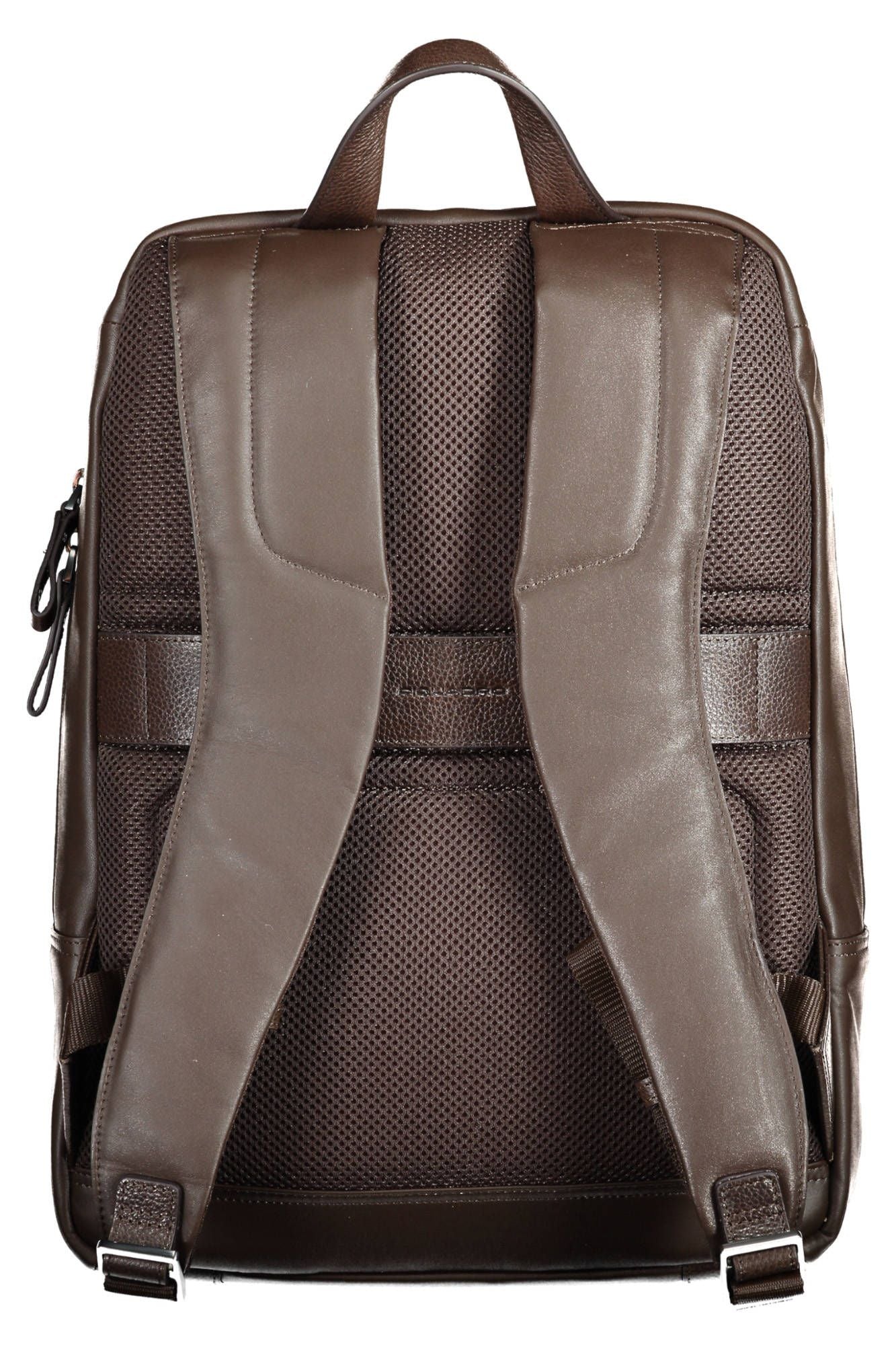 Piquadro Elegant Leather Backpack with Contrast Details