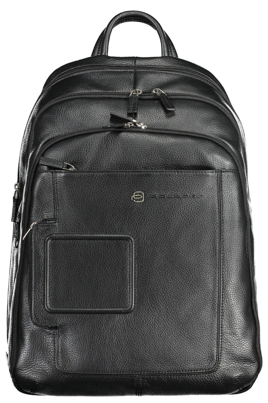 Piquadro Elegant Leather Executive Backpack