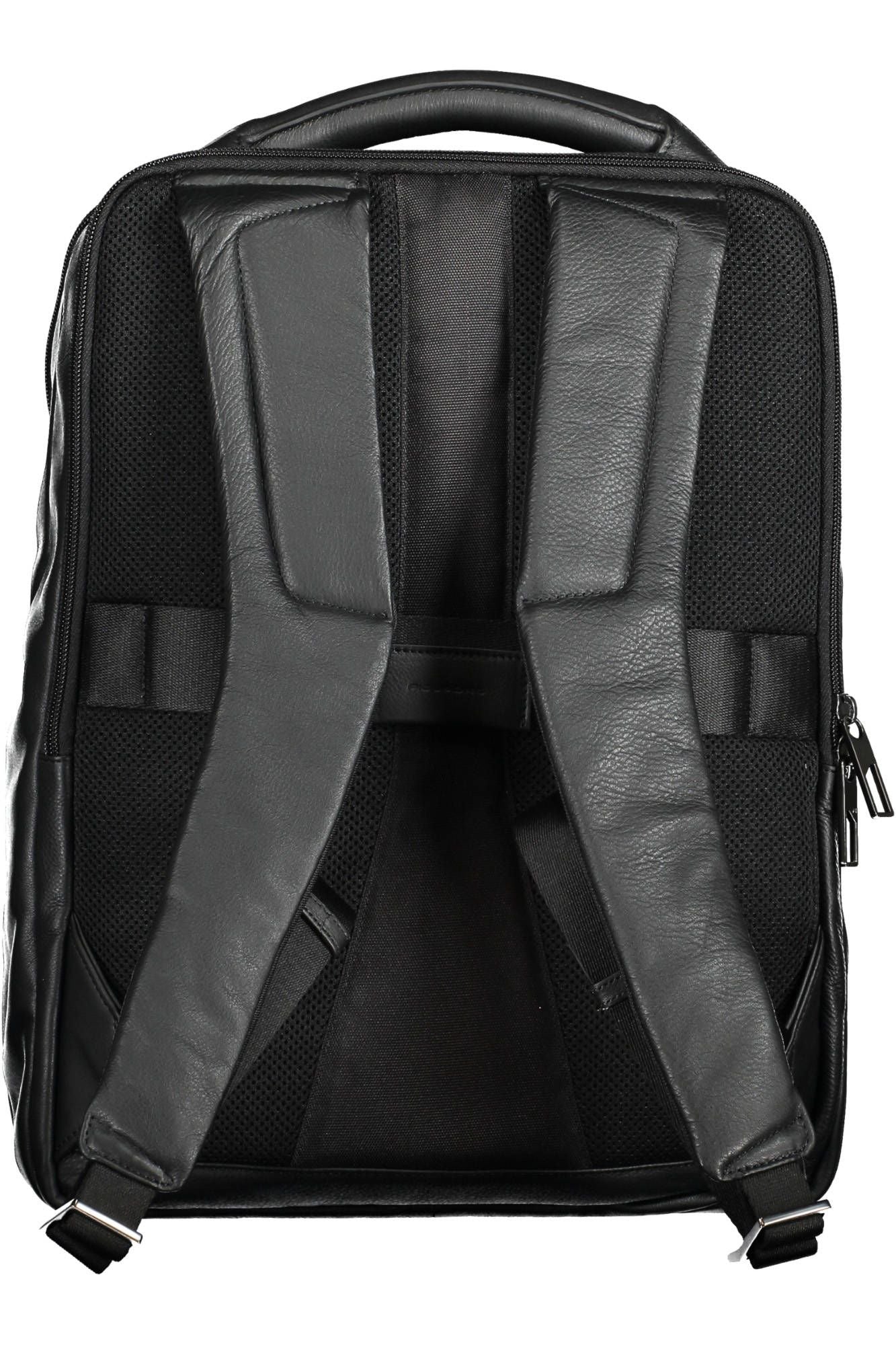 Piquadro Elegant Leather Backpack with Secure Lock Feature