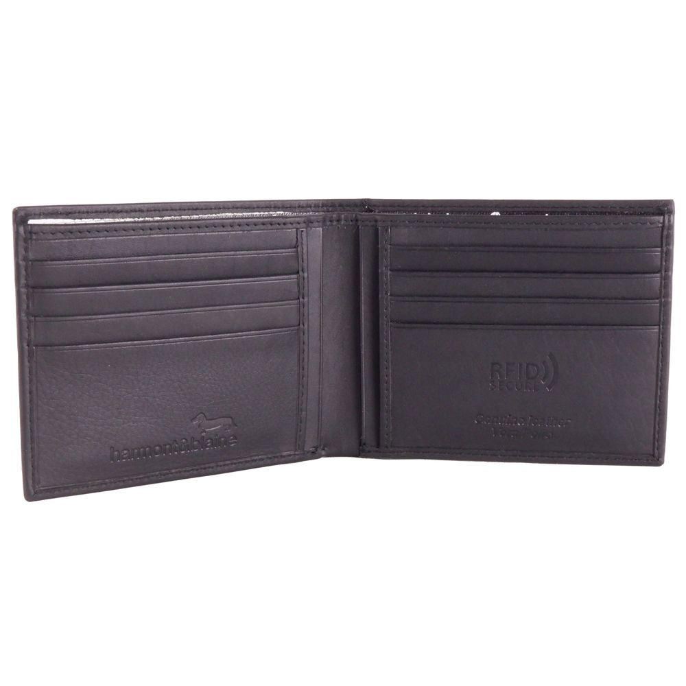 Harmont & Blaine Sleek Calfskin Leather Men's Wallet