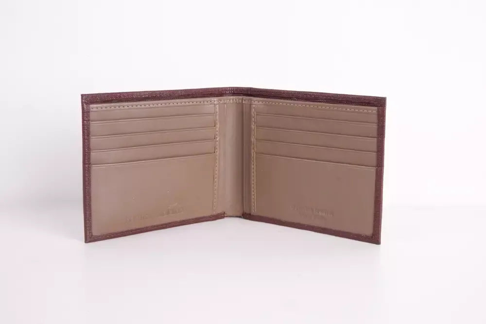 Harmont & Blaine Elegant Calfskin Leather Men's Wallet with RFID Secure