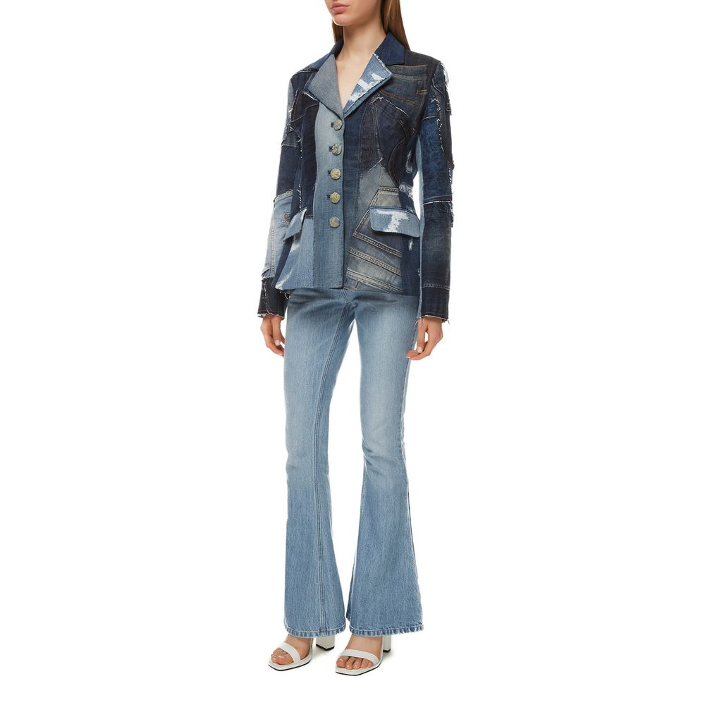 Dolce & Gabbana Iconic Designer Denim Jacket in Blue