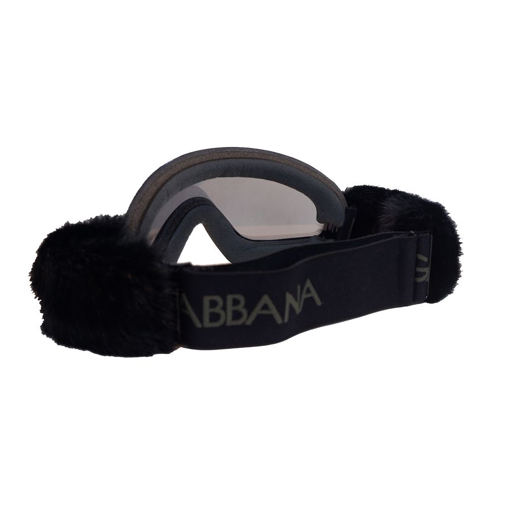 Dolce & Gabbana Elegant Mink Fur-Trimmed Snow Mask