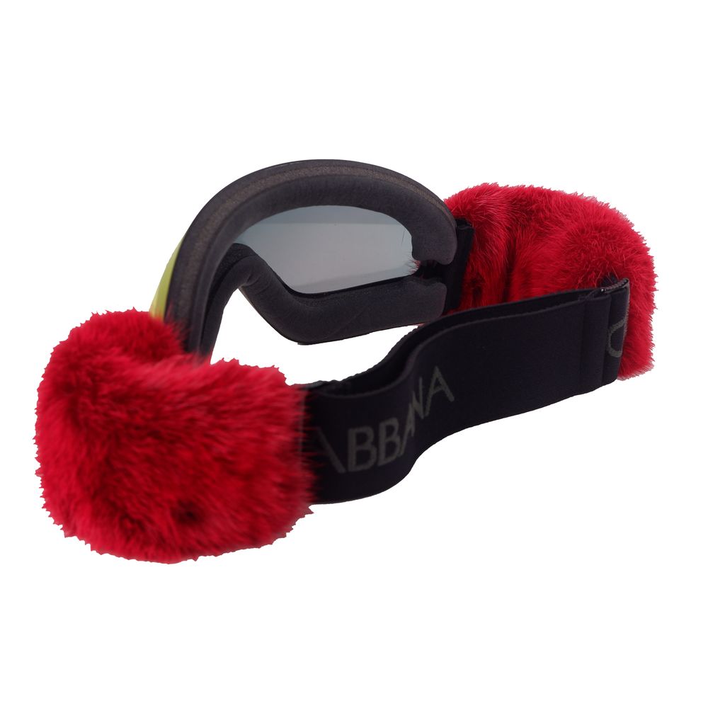 Dolce & Gabbana Elegant Unisex Mink Fur Snow Mask