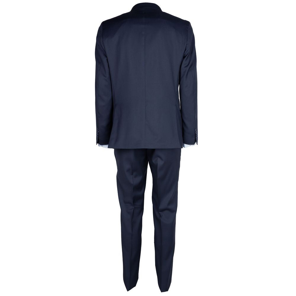 Made in Italy Elegant Virgin Wool Men's Suit - Drop 7