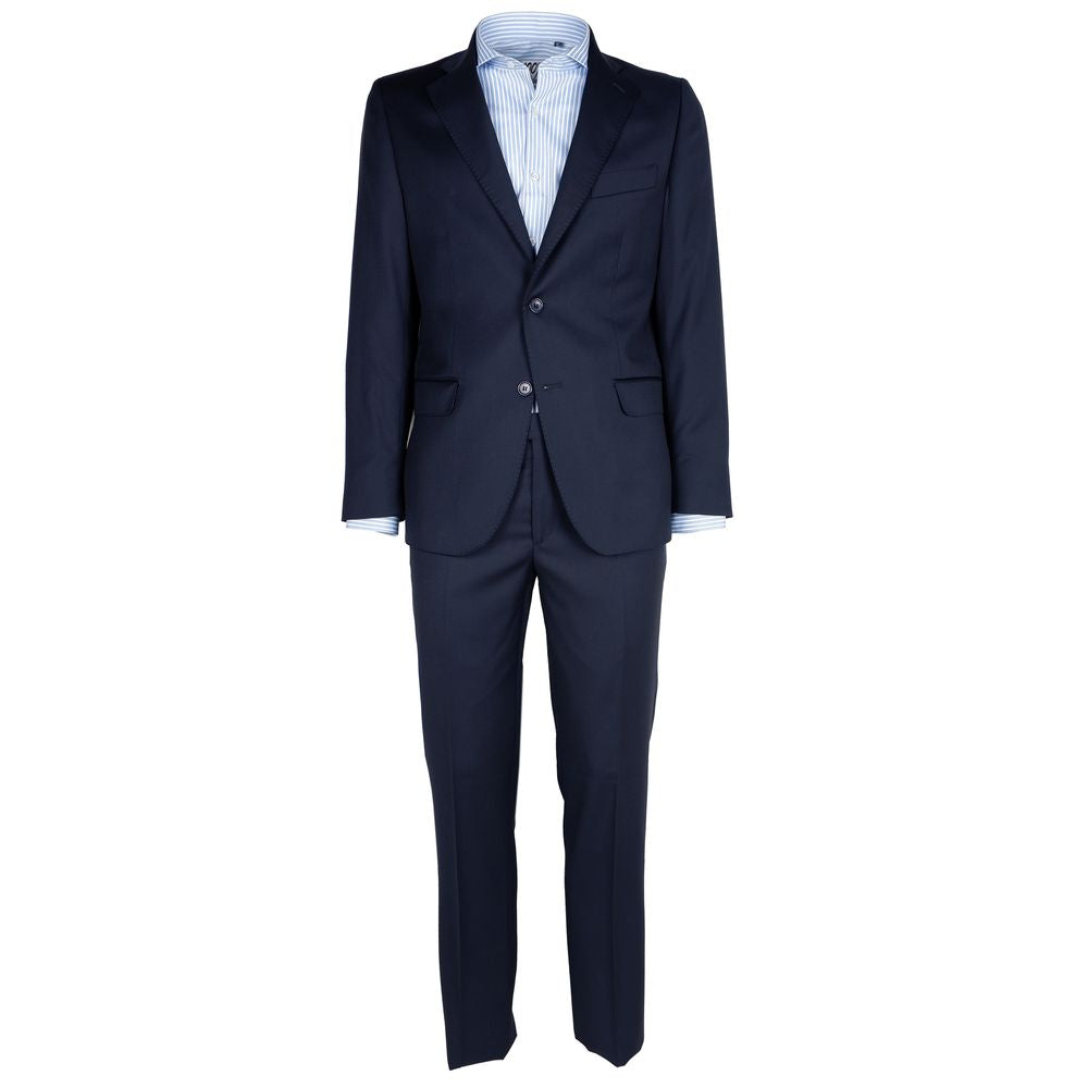 Made in Italy Elegant Virgin Wool Men's Suit - Drop 7