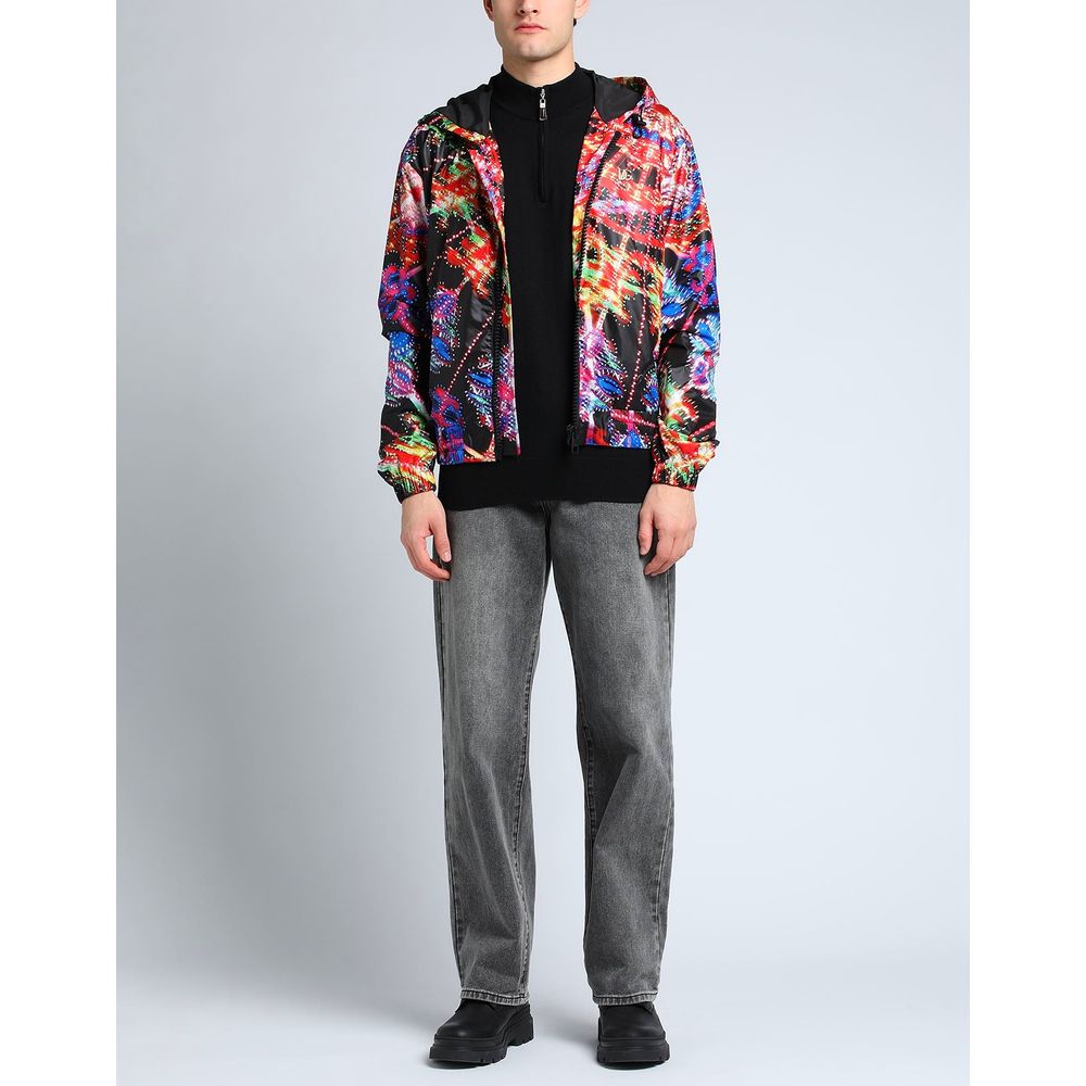 Dolce & Gabbana Chic Multicolor Nylon Statement Jacket