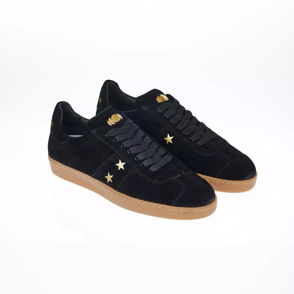 Pantofola D'Oro Sleek Monochrome Leather Sneakers