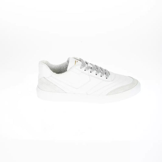 Pantofola D'Oro Two-Tone Leather Lace-Up Sneakers