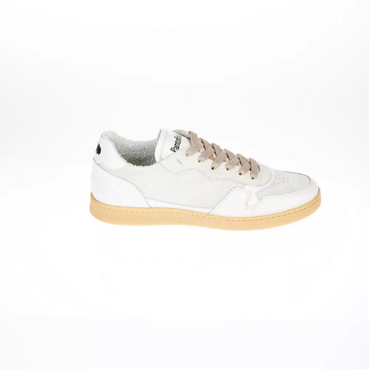 Pantofola D'Oro Two-Tone Leather Lace-Up Sneakers