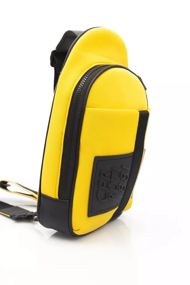 Cerruti 1881 Sleek One Shoulder Yellow Backpack