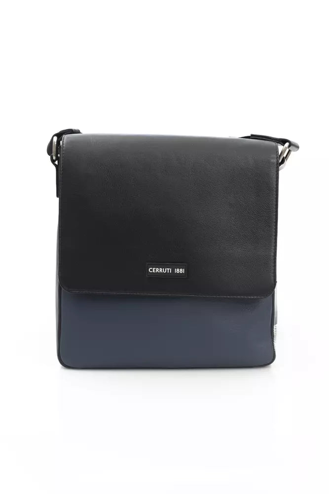 Cerruti 1881 Elegant Blue Crossbody Bag with Logo