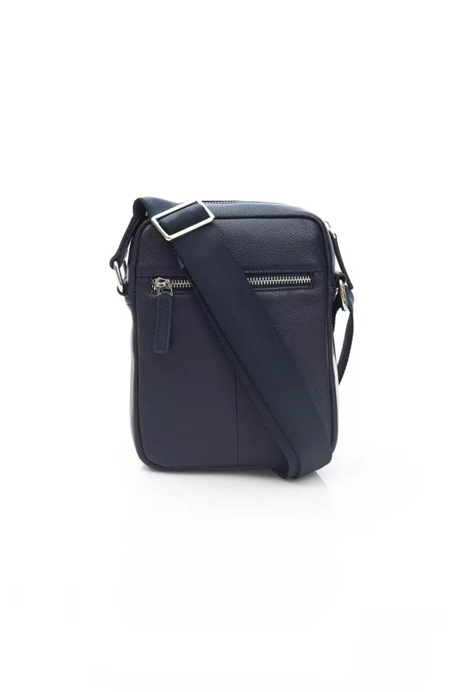 Cerruti 1881 Elegant Blue Crossbody Messenger Bag