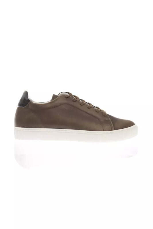 Pantofola D'Oro Sleek Monocolor Leather Sneakers