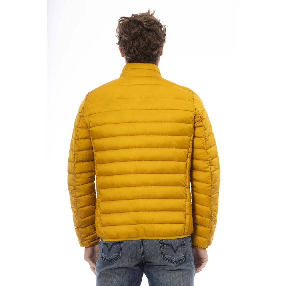 Elegant Marina Yachting Yellow Nylon Jacket