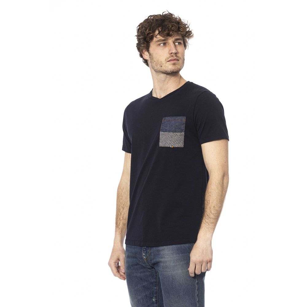 Distretto12 Elegant Crew Neck Cotton Tee