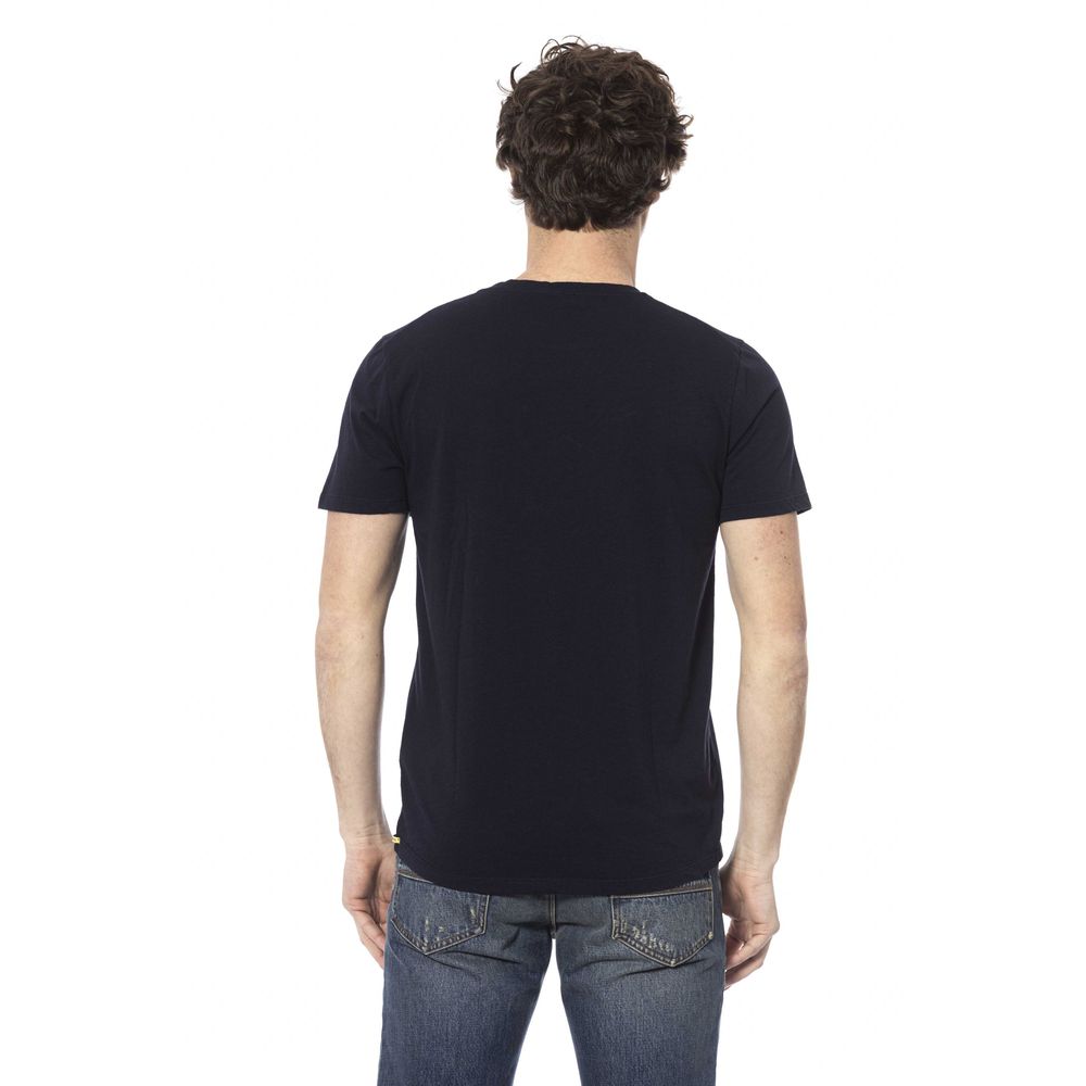 Distretto12 Elegant Crew Neck Cotton Tee