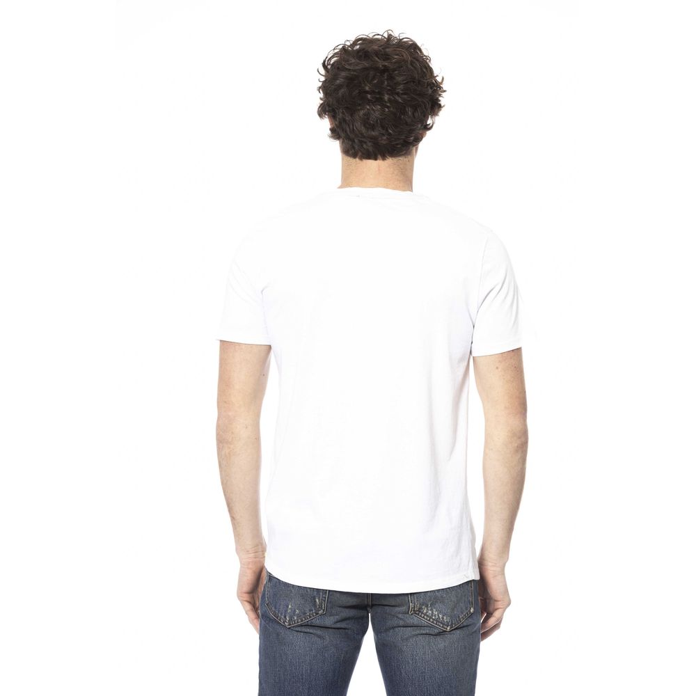 Distretto12 Crisp White Crew Neck Tee - Classic Essential