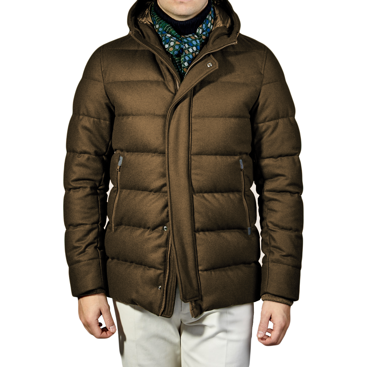 Herno Elegant Water-Repellent Wool Blend Jacket