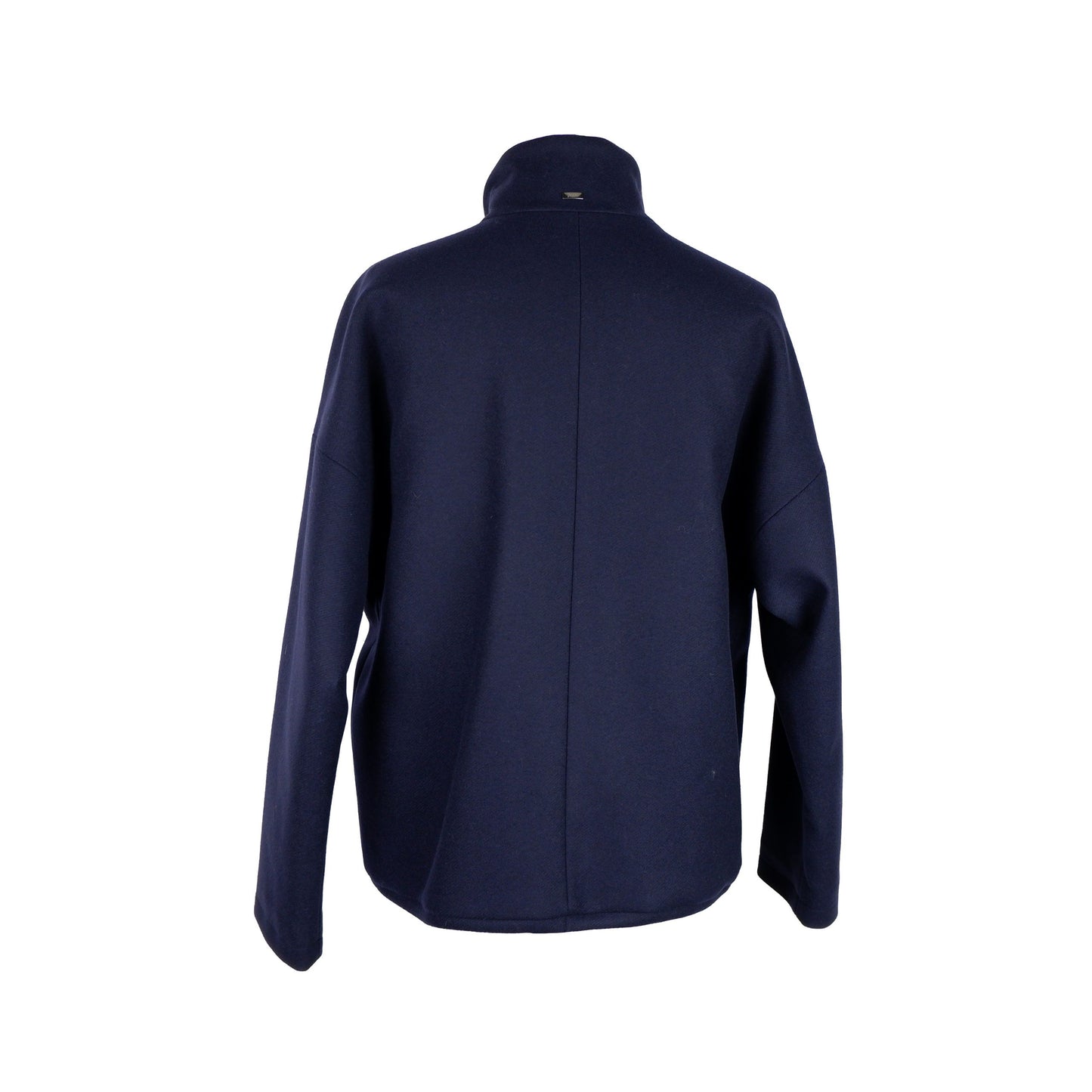 Herno Elegant Blue Zip-Up Jacket