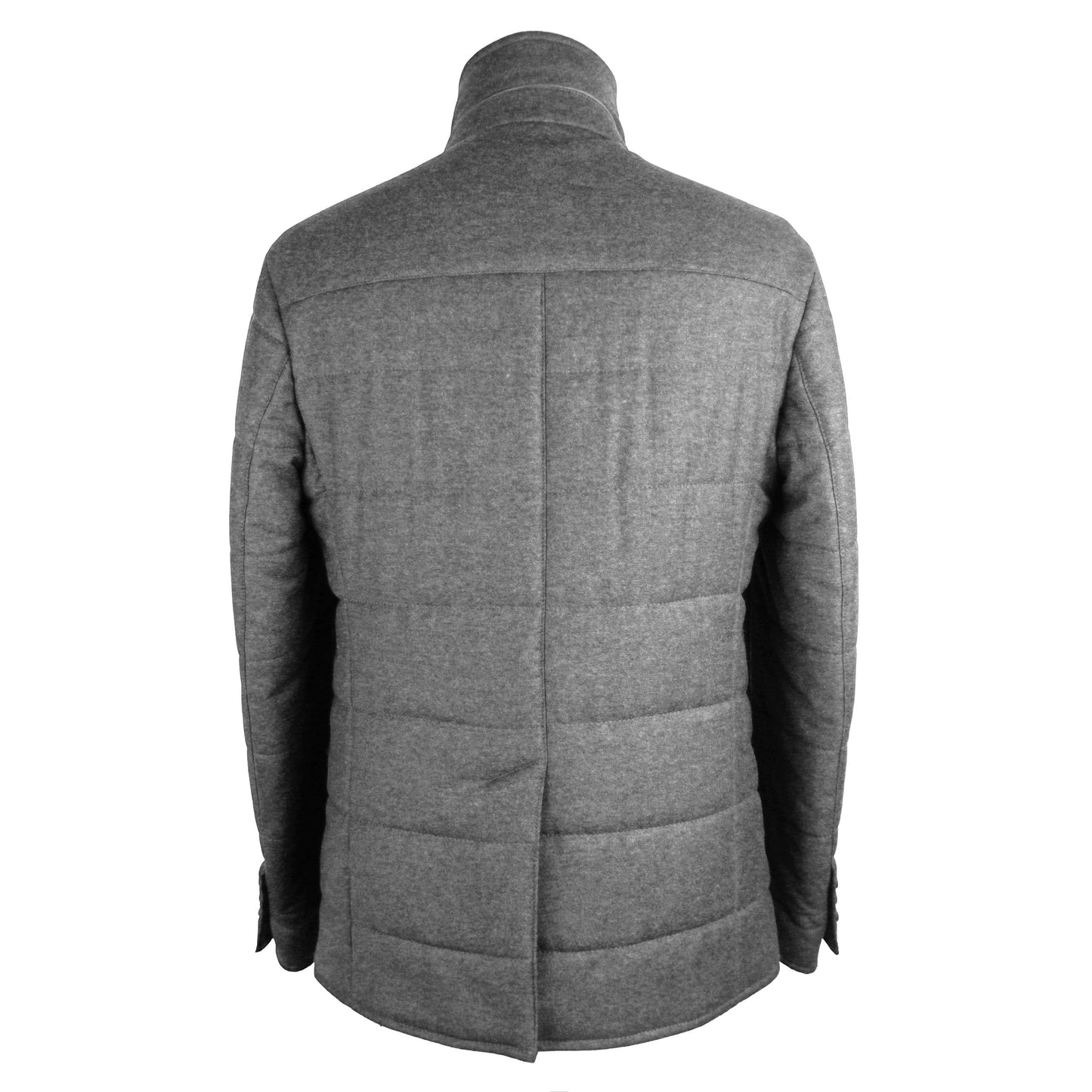 Made in Italy Elegant Wool-Cashmere Men's Coat