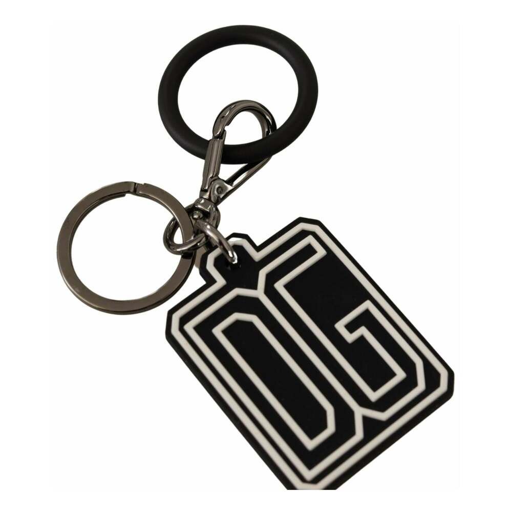 Dolce & Gabbana Elegant Monochrome Keyholder