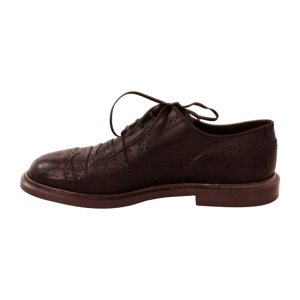 Dolce & Gabbana Elegant Calfskin Derby Shoes for Men