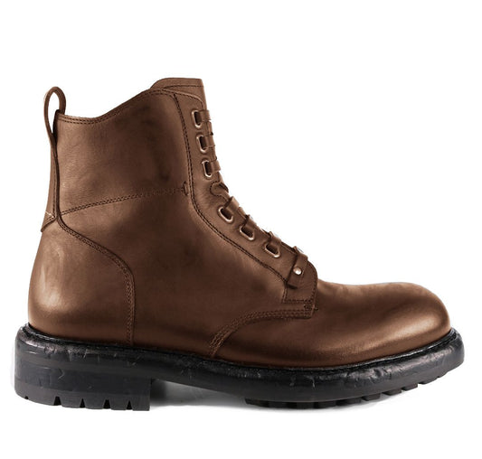 Dolce & Gabbana Brown Calfskin Men's Boot